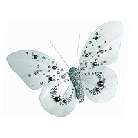 Papillons Décoration Pince Perles Paillettes