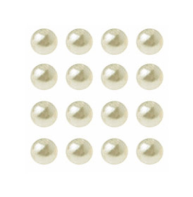 Petites Perles de Décoration Ivoire