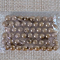 Perles décoration Nacrées Chocolat