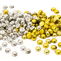 Perles de Pluie de Décoration Or Argent