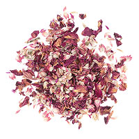 Pétales de Fleurs Séchées Rose Blanc 10g