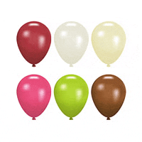 20 PETITS Ballons Nacrés 12cm