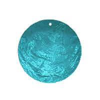 Petit Rond Nacre Bleu Turquoise Etiquettes Marque Prenom