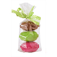 Petits Sachets Cadeaux Plastique Transparent Crissant