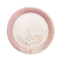 Petites Assiettes Pampa Rose Blush 18cm x10