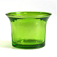 Lot de 4 photophores en Verre Evasés