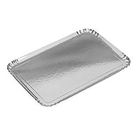 Plateau Carton Apéritif Buffet Gris Argent