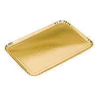 Plateau Carton Apéritif Buffet Doré Gold