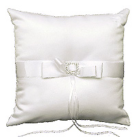 Coussin Alliances Carré Strass