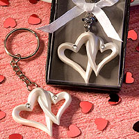 Porte Clef Coeur Strass pas cher