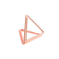 Marque Place Porte Nom Triangle Rose Gold x10