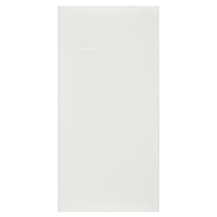 Serviettes Porte Couverts Airlaid En Tissu Luxe 40x40 Blanc x12