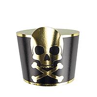 Pots à Pop-Corn Anniversaire Pirate x8