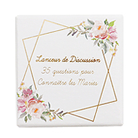 Jeu 35 Questions Animation Mariage Botanique et Or