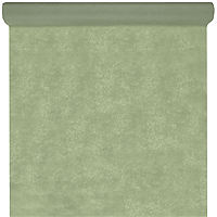Rouleau Nappe Vert Sauge en Tissu Intissé Opaque 10m