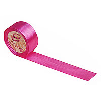 Rouleau Satin Moyenne Largeur Fuchsia Pas Cher