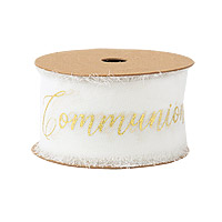 Ruban Communion Mousseline de Soie