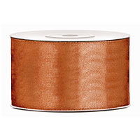 Ruban Satin Terracotta 5cm Large 25 mètres long