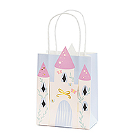Sac Cadeau Anniversaire Château Thème Princesse