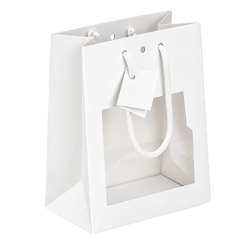 Sac Vitrine Confettis Coeur Mariage