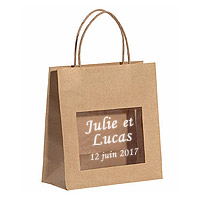 Sac Kraft Vitrine