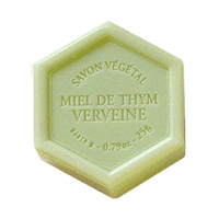 Savon Végétal Miel Verveine Hexagonal 25g