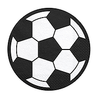 Serviettes Anniversaire Ballon Football x20