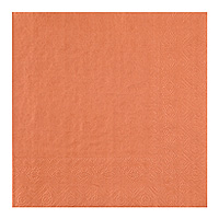 Serviettes Papier Terracotta Brique Discount