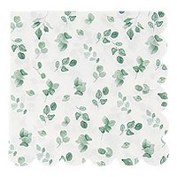 Serviettes Eucalyptus Jardin Botanique x16