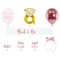 Kit Accessoires EVJF Bride To Be Rose Gold