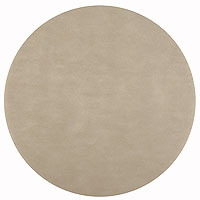 Set de Table Intissé Rond Taupe Naturel