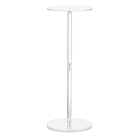 Support Acrylique Transparent Rond Centre Table 60 cm