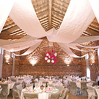 Tenture Mariage Blanche 50m XXL