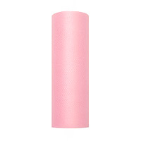 Rouleau Tulle 15 cm Rose