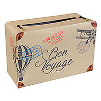 Urne Valise Tirelire Bon Voyage Vintage