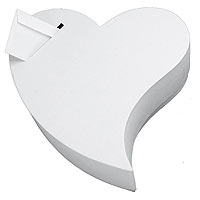 Urne Mariage Géante en Forme de Coeur