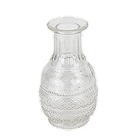 Vase Vintage Gravure Ancienne Ronde