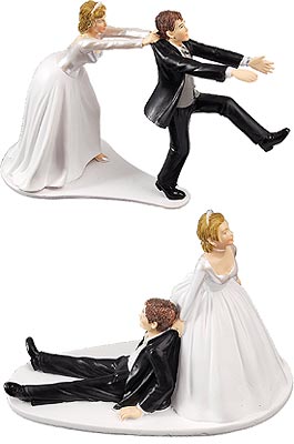 Figurines des Mariés Humoristiques Original