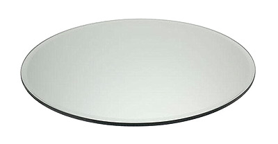 Assiette Rond en Miroir 25 cm