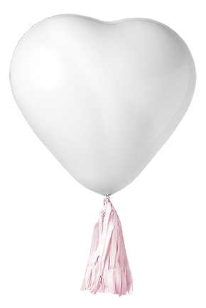 Ballon coeur géant 45 cm