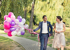 Ballons Nacrés Mariage 30cm