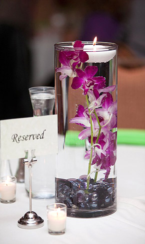 Déco florale vase eau