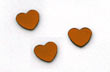 Confettis Déco de Table Métalliques Coeurs Chocolat