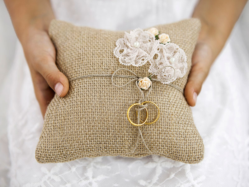 Coussin Alliance Mariage