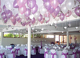 Ballon Mariage déco plafond