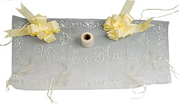 Kit Décoration de Voiture Mariage Ivoire