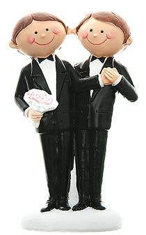 Figurine Mariage Hommes Moderne