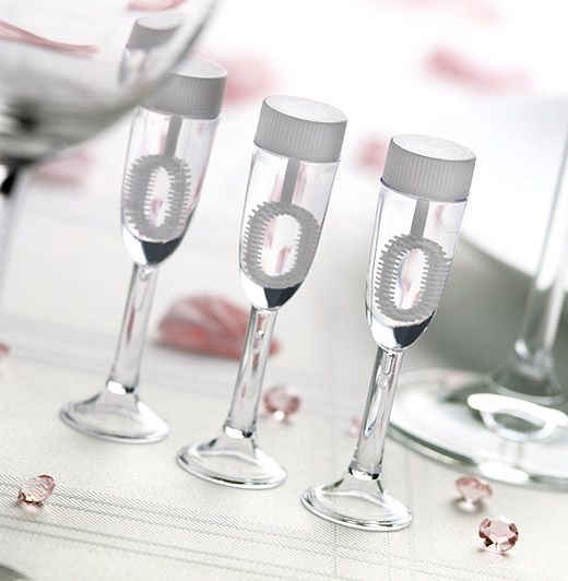 Flutes Champagne Bulle de Savon Mariage