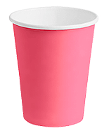 Gobelets Carton Mariage pas cher Fuchsia