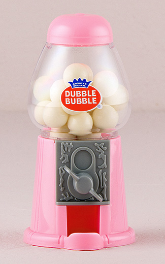 Distributeur miniature bonbons chewing-gum 8 cm